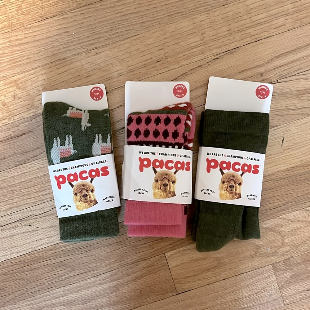 3 pairs Pacas socks